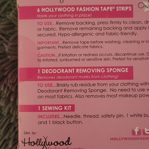 Hollywood Fashion Secret Style Emergency Kit - Picture 6 of 6
